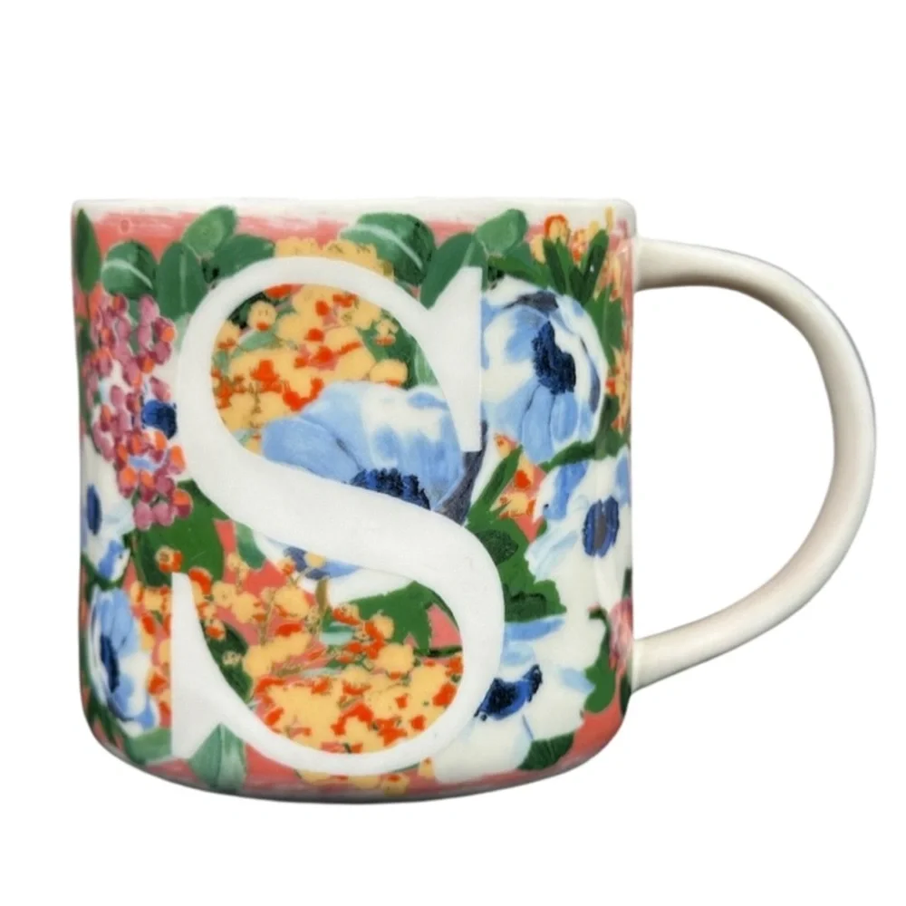 Anthropologie colorful floral